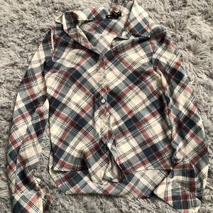 Long sleeve flannel